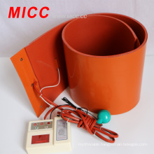 MICC silicone rubber thin heating mats with temperature controller